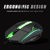 USB 2.0 Backlit LED Professional 104 Keys Keyboard Mouse Combos Home Notebook Desktop Computer Gaming Keyboard 912